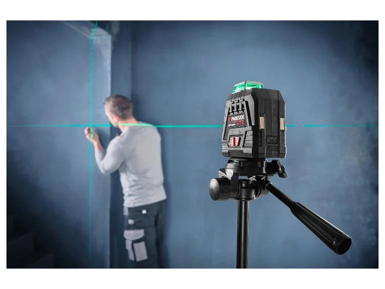 Niveau laser en croix sans fil PKLLP 360 B3, vert, 20 m, 4 V - Image 2