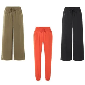 Pantalon en satin femme