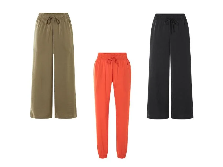 Pantalon en satin femme