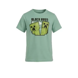 T-shirt Minecraft ou Pokemon enfant