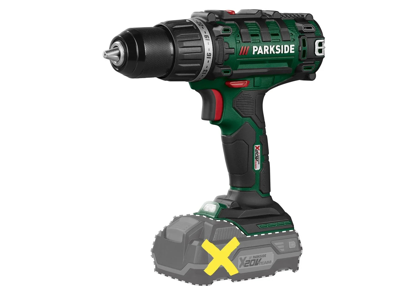 Perceuse-visseuse sans fil PABS 20-Li I9, 45 Nm, 20 V — SKU HSSDN9V7OB6Z1XN6 - Image 9