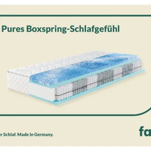 Matelas à ressorts ensachés Sweet Dream XXL, 7 zones, avec surmatelas