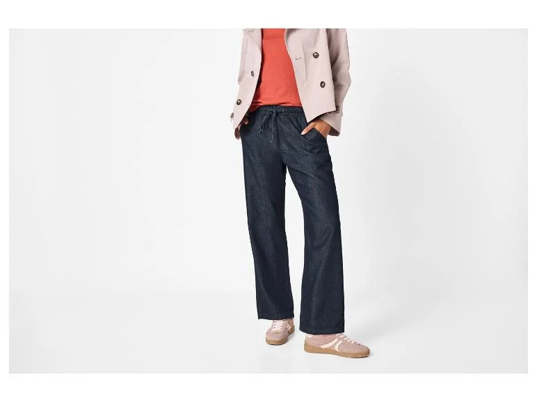 Jogging en denim femme - Image 2