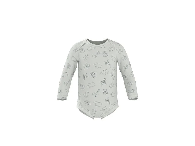 Lot de 5 bodys bébé à manches longues - Image 15