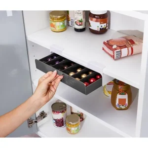 Boîte de rangement ou tiroir sous étagère