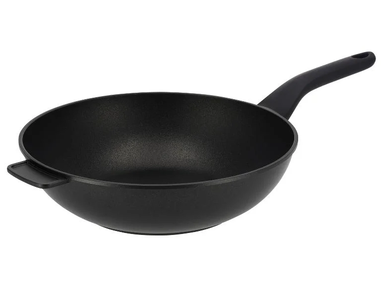 Wok en fonte d'aluminium, Ø 32 cm