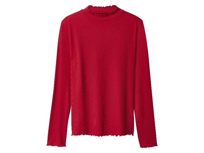 T-shirt côtelé à manches longues femme — SKU LGOC3V6170LQZXJMY - Image 7