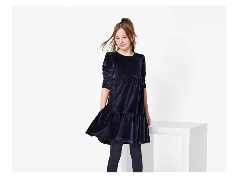 Robe en velours fille — SKU 1URDEGFTDH8T9FKG - Image 4