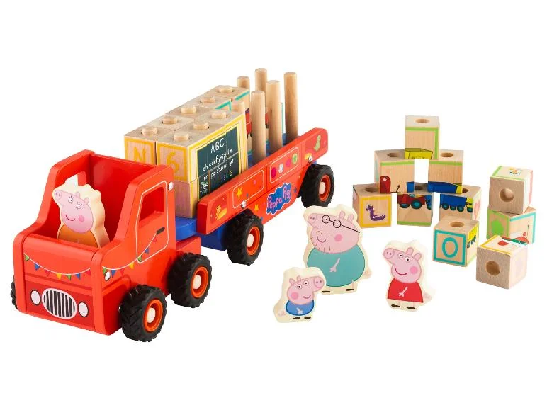 Camion en bois Peppa Pig - Image 2