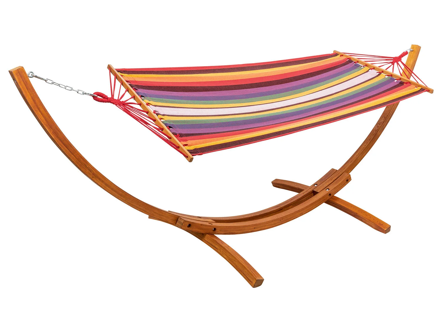 Hamac avec support en bois - Image 3