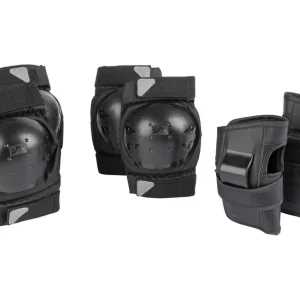 Set de protections roller enfant, avec réflecteurs