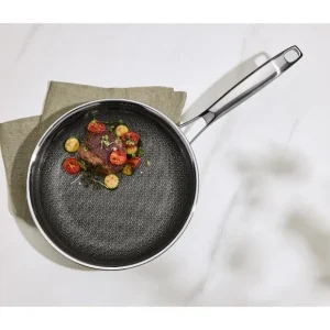 Poêle en acier inoxydable Premium, Ø 24 cm
