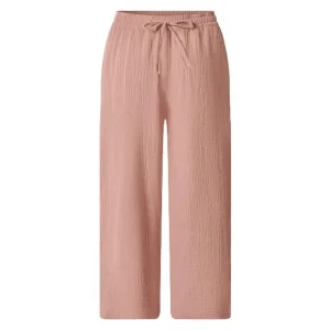 Pantalon en mousseline 7/8 femme