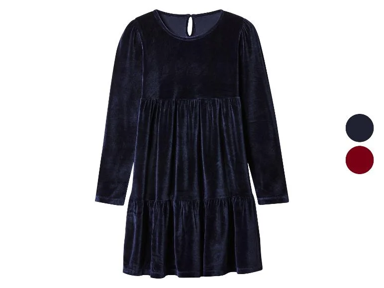 Robe en velours fille — SKU 1URDEGFTDH8T9FKG - Image 2