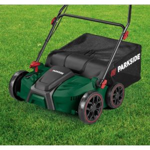 Scarificateur/aérateur électrique PELV 1800 C3, 50 L, 600 m2, 1800 W