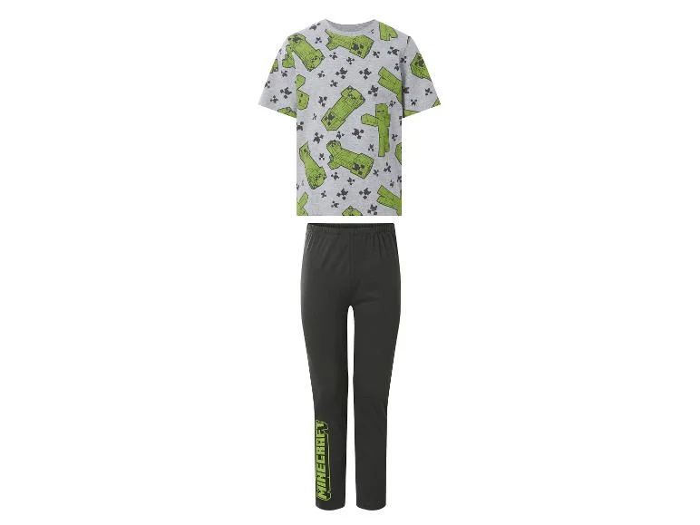Ensemble pyjama Minecraft ou Pokemon enfant - Image 2