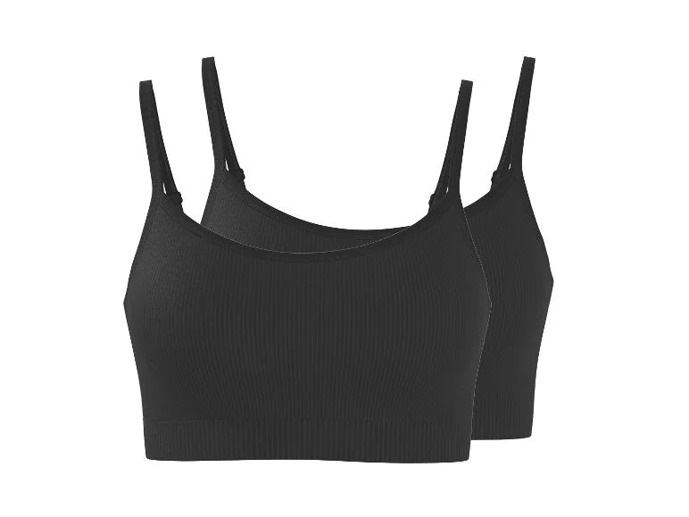 Lot de 2 brassières côtelées femme - Image 12