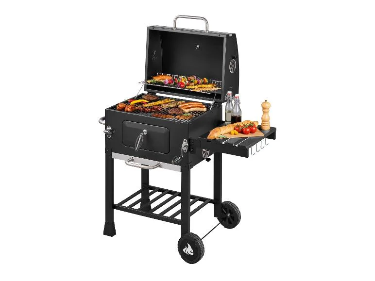 Barbecue confort à charbon de bois, 56,5 x 40,5 cm - Image 8
