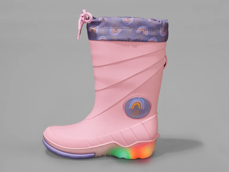 Bottes de pluie lumineuses petite fille - Image 8