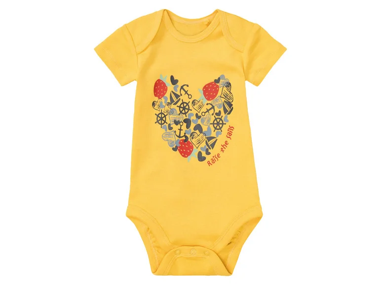 Lot de 5 bodies à manches courtes bébé - Image 15
