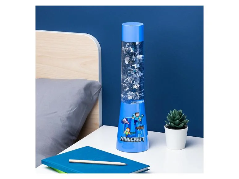 Lampe à lave pailletée