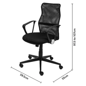 Chaise de bureau pivotante