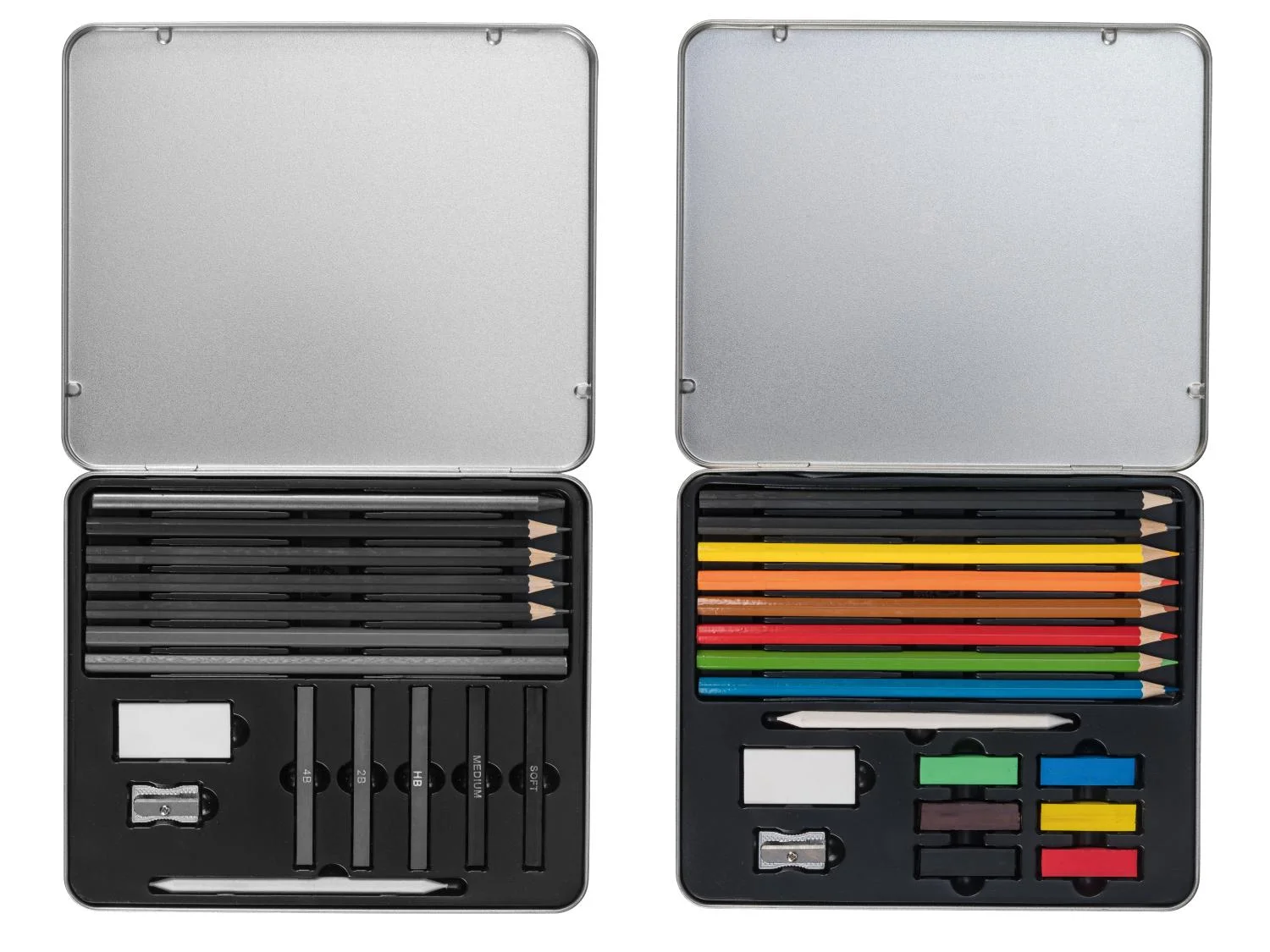 Set d’esquisse et de dessin ou coffret de crayons de couleur - Image 7