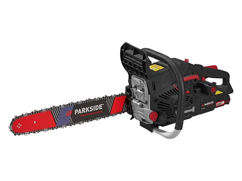Tronçonneuse à essence avec démarrage électrique PPBKS 56 A1, 18", 20 V - Image 6
