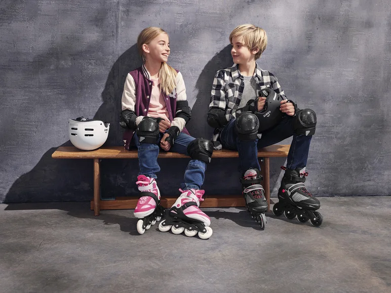 Set de protections roller enfant, avec réflecteurs - Image 2