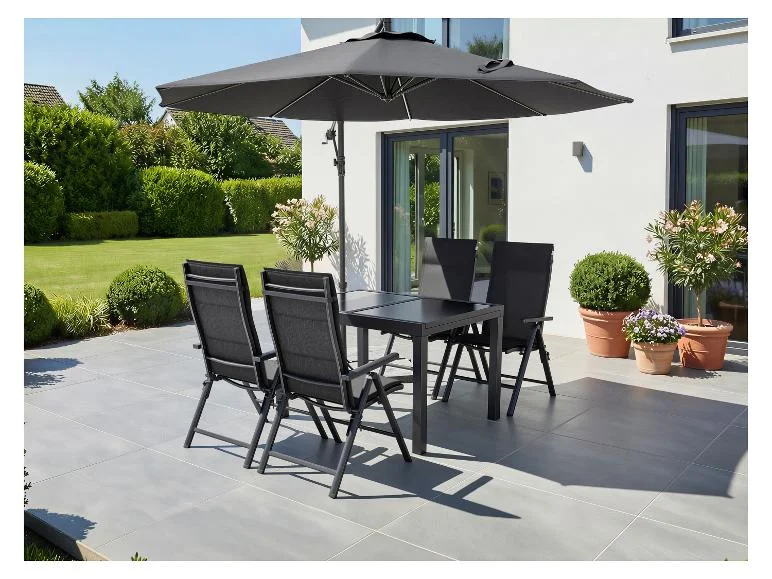 Lot de 2 fauteuils en aluminium Toronto - Image 3