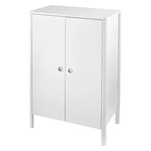 Armoire enfant, 80 x 50 x 118 cm, blanche