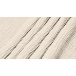 Lot de 2 taies d'oreiller en mousseline, 40 x 80 cm