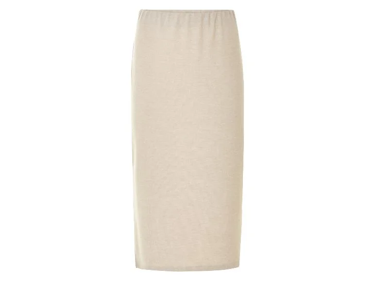Jupe mi-longue en maille femme - Image 4