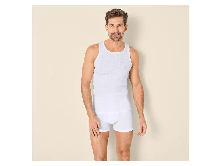Débardeurs à double côte pour hommes, lot de 2 - Image 4