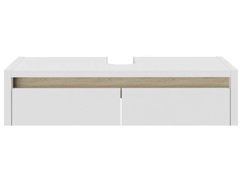 Meuble sous-vasque Oslo, 60 x 55 x 28 cm, blanc — SKU B1T0PNQQ3NIAKLWD - Image 10