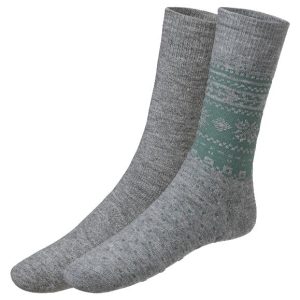 Lot de 2 paires de chaussettes thermiques homme