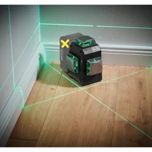 Niveau laser en croix sans fil PKLLP 3360 A1, vert, 30 m 20 V