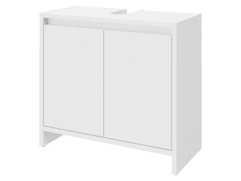 Meuble sous-vasque Oslo, 60 x 55 x 28 cm, blanc — SKU B1T0PNQQ3NIAKLWD