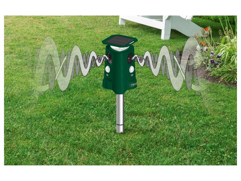 Repousseur d'animaux solaire PTUS360 1 B2, 360°, 8 m - Image 4