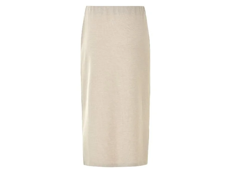 Jupe mi-longue en maille femme - Image 2