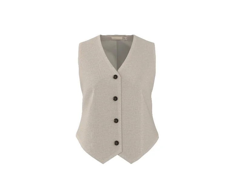 Gilet en lin Premium femme - Image 3