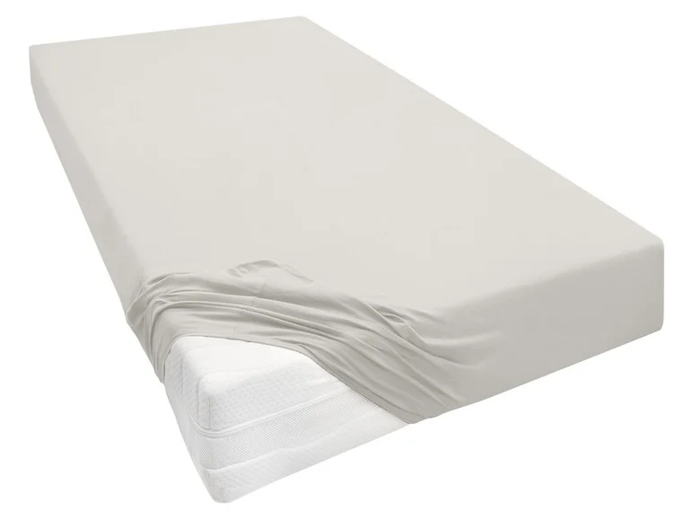 Drap-housse en jersey, pour matelas Boxspring Biberna - Image 7