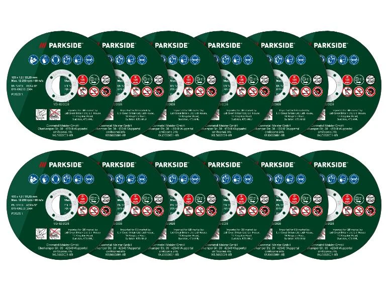 Set de disques diamant ou Disques à tronçonner