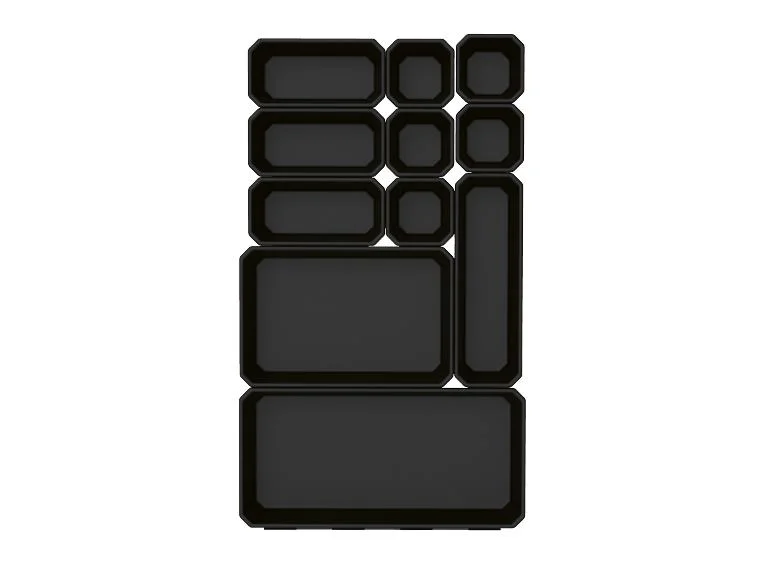 Set de 20 bacs de rangement - Image 5