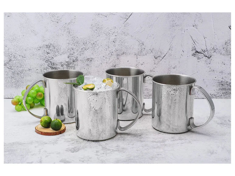 Set de tasses Moscow Mule en acier inoxydable - Image 7