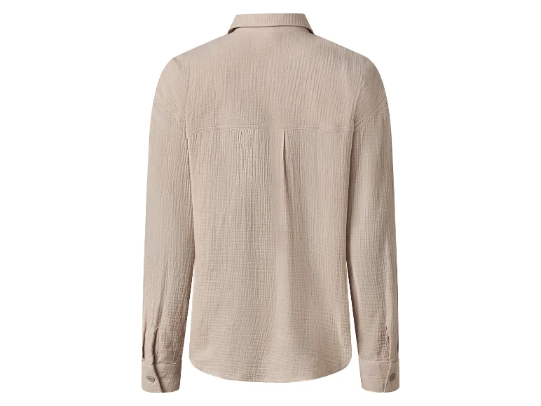 Chemise en mousseline femme — SKU EUZZ9EKUJY8B03DR - Image 3