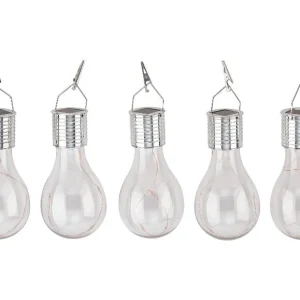 Lot de 5 Ampoules solaires LED