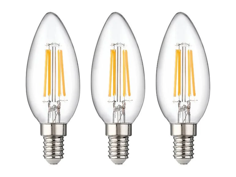 Lot de 3 ampoules LED à filament - Image 2